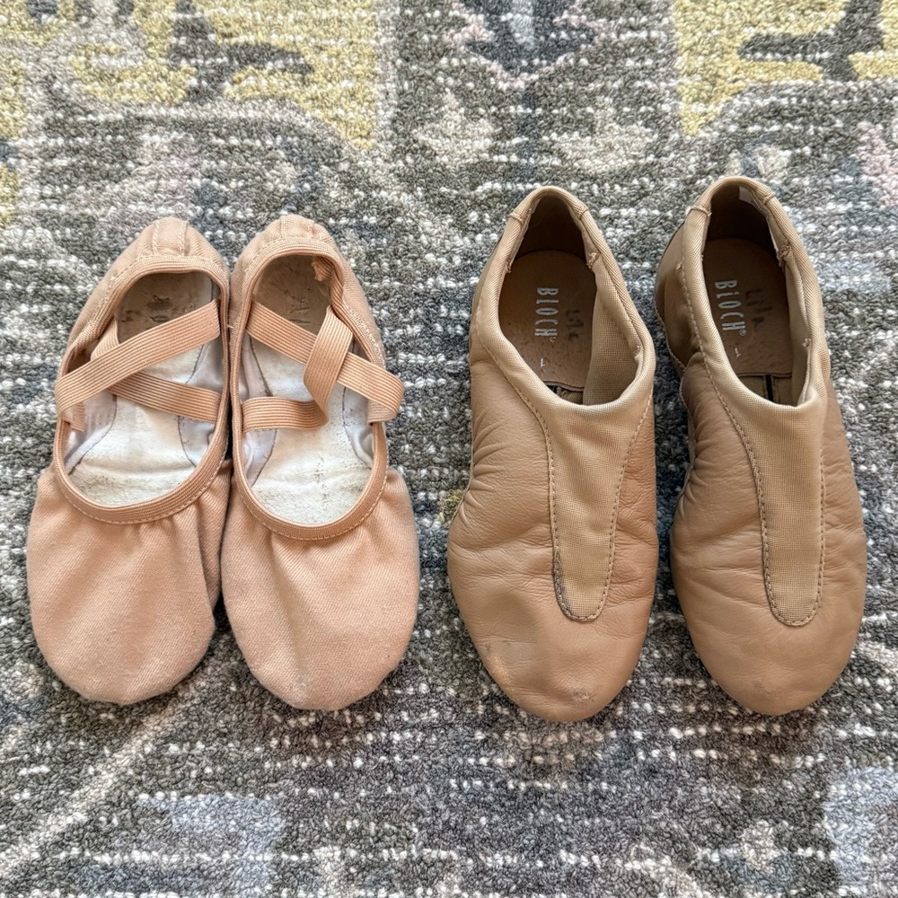 Bloch Girls Ballet & Jazz Shoes lot size 1